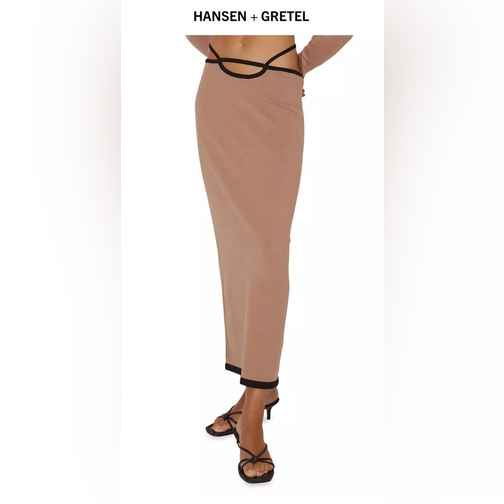 HANSEN & GRETEL | Mocha Skirt | Size: Small